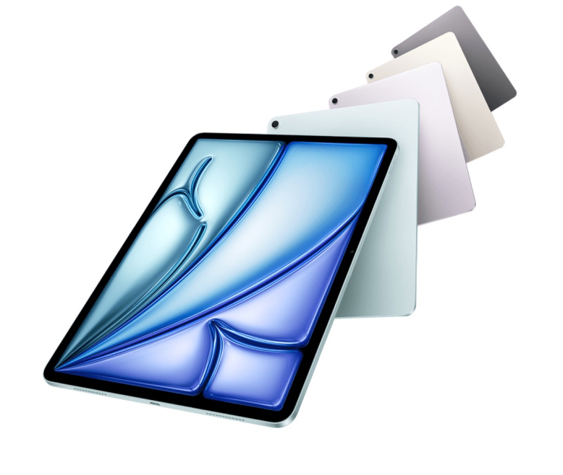 iPad em várias cores