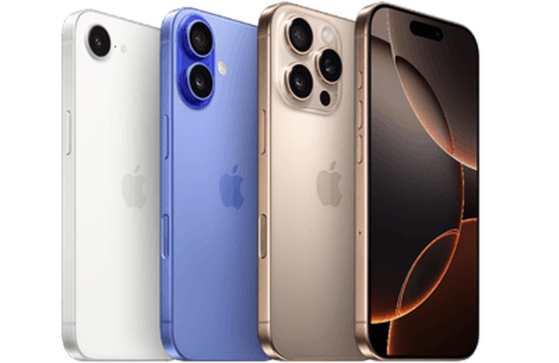 iPhone em quatro cores